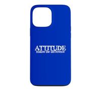 Attitude makes the difference gratitude positive thoughts Case for iPhone 13 Pro Max
