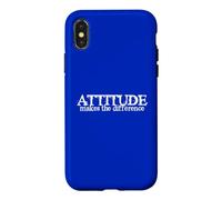 Attitude makes the difference gratitude positive thoughts Case for iPhone X/XS