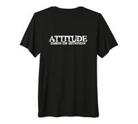 Attitude Makes the Difference Gratitude Positive Thoughts Premium T-Shirt