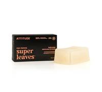 ATTITUDE Men's Body & Face Bar Soap, Patchouli & Bourbon, Vegan, 113 g | EWG Verified, 99% Naturally Derived, Moisturising, Avocado & Shea, Plastic-Free, Rich Lather, Dermatologist Tested