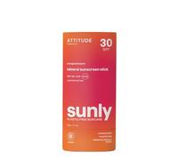 ATTITUDE Mineral Sunscreen Stick with Zinc Oxide, SPF 30, EWG Verified, Plastic-Free, Broad Spectrum UVA/UVB Protection, Dermatologically Tested, Vegan, Orange Blossom, 60 g