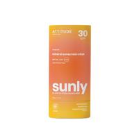ATTITUDE Mineral Sunscreen Stick with Zinc Oxide, SPF 30, EWG Verified, Plastic-Free, Broad Spectrum UVA/UVB Protection, Dermatologically Tested, Vegan, Tropical, 60 g
