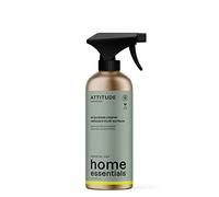 ATTITUDE Multi-Purpose Cleaner, EWG Verified, Plant and Mineral-Based Ingredients, Vegan Household Products, Refillable Aluminum Bottle, Geranium and Lemongrass, 473 ml