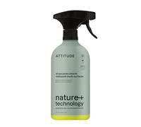 ATTITUDE Multi-Surface Cleaner Spray, EWG Verified, Geranium & Lemongrass | Cuts Grease & Grime, Streak-Free, Counters Walls & Floors, Made with Essential Oils, 99% Naturally Derived, Multi Surface