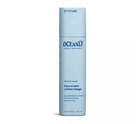 ATTITUDE Oceanly Face Cream Stick, EWG Verified, Plastic-free, Plant and Mineral-Based Ingredients, Vegan Skin Care Products, PHYTO CALM, Unscented, 30 grams
