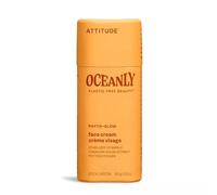 ATTITUDE Oceanly Face Cream Stick, EWG Verified, Plastic-free, Plant and Mineral-Based Ingredients, Vegan Skin Care Products, PHYTO GLOW, Unscented, 8.5 grams