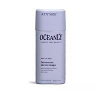 ATTITUDE Oceanly Face Serum Stick, EWG Verified, Plastic-free, Plant and Mineral-Based Ingredients, Vegan Skin Care Products, PHYTO AGE, Unscented, 8.5 grams