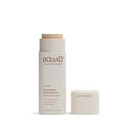 ATTITUDE Oceanly Plastic-Free Light Coverage Foundation Stick, Titanium Dioxide-Free, EWG Verified, Vegan Makeup, Cream, 12 grams