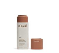 ATTITUDE Oceanly Plastic-Free Light Coverage Foundation Stick, Titanium Dioxide-Free, EWG Verified, Vegan Makeup, Moka, 12 grams
