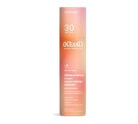ATTITUDE Oceanly Tinted Shimmer Face Cream Stick with SPF 30, EWG Verified, Plastic-Free, Broad Spectrum UVA/UVB Protection with Zinc Oxide, Universal Tint, Unscented, 30 grams