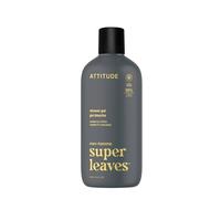 ATTITUDE Shower Gel Body Wash for Men, 98% Natural Origin Ingredients, Paraben & Phthalate Free, EWG Verified, Cleanses Without Drying, Amber & Citrus, 415 mL