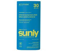ATTITUDE Sunly Sunscreen Stick for Children - Unscented 30 SPF - 60g