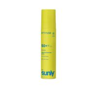 ATTITUDE Kids Mineral Sunscreen Lightweight Lotion SPF 50, Broad Spectrum Zinc Oxide, EWG Verified, Non-Nano, Water-Resistant 80 Min, Non-Greasy Face & Body, Unscented, 80 g
