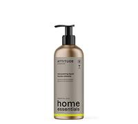 ATTITUDE Washing Up Liquid, Cuts Grease & Removes Food Residue, Gentle on Hands, EWG Verified, Plant-Based Cleaning Liquid, Vegan Dish Soap, Geranium and Lemongrass, Refillable Aluminum Bottle, 473 mL