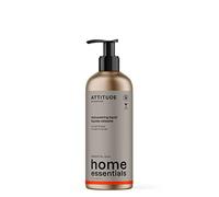 ATTITUDE Washing Up Liquid, Cuts Grease & Removes Food Residue, Gentle on Hands, EWG Verified, Plant-Based Cleaning Liquid, Vegan Dish Soap, Orange & Sage, Refillable Aluminum Bottle, 473 mL