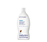 ATTITUDE Washing Up Liquid, Cuts Grease & Removes Food Residue, Gentle on Hands, Plant-Based Cleaning Liquid, Vegan Dish Soap, Wildflowers, 700 mL