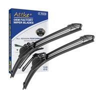 ATTKE OEM Quality Front Windscreen Wiper Blades for Jeep Compass 2007-2016/Toyota 4Runner 2003-2009 (22″+20″ Front Windshield Wiper Blade Set)