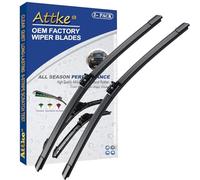 ATTKE OEM Quality Front Windshield Wiper Blades, Factory Replacement Mercedes-Benz C300 2015-2022 GLC300 2016-2019/22"+22" (Set of 2)