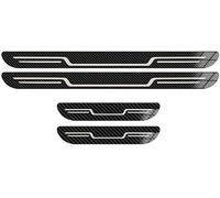 ATTLGR 4Pcs Stainless Steel Car Door Sill Protectors for OPEL Mokka B/GS Line+/ Ultimate 2021 2022 2023 2024 2025,Scratchproof Scuff Guard Kick Plates Threshold Welcome Pedal Decoration