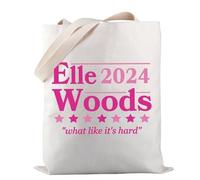 Attorney Tote Bag Elle Woods 2024 What Like It's Hard Tote Bag Lawyer Tote Bag Lawyer Graduation Gift (Elle Woods 2024 TOTE)