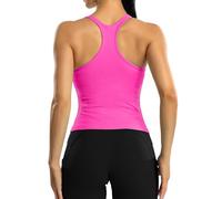 ATTRACO Sport Vest for Women Fit Yoga Vest Gym Tops with Built in Bras