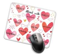 Attract with Funny Mouse Pad for Desk, Inspirational Gifts for Family Therapy Office, Cheer Up Gifts for Friend, Mouse Pad Gifts for School Counselor Psychology, Self Appreciation Gifts