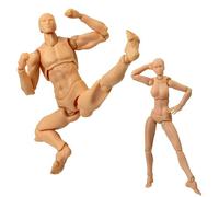 attracting Body-chan Body-kun 1/12 Figure, Doll Posing Doll, Cartoon, Illustration, Mannequin, Drawing, Doll, Body, Male and Female