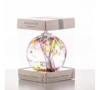 Attraction Orb - Inspiration Glass Ornament - Handcrafted Keepsake for Creativity & Motivation, Unique Gift for Personal Growth & Positivity