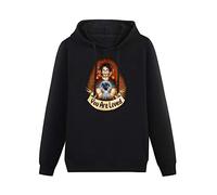 Attractive Cartoon Pattern You Are Loved Quote Markiplier Hoody Unisex Ptinted Hoodies Long Sleeve Men's Hooded with Pocket Black XXXL