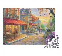 Attractive Houses House Large Scale Puzzles Suitable for Adults, Children And Teenagers with High Difficulty And Unique Shapes 1000pcs (75x50cm)