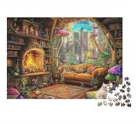 Attractive Houses House Large Scale Puzzles Suitable for Adults, Children And Teenagers with High Difficulty And Unique Shapes 500pcs (52x38cm)