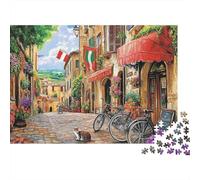 Attractive Houses House Suitable for Adults And Children Creative Game Extremely Difficult Challenging to Complete 500pcs (52x38cm)