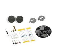 Attractive LED gyroscopic set develops creativity and easy assembly electronics to develop manual soldering practice