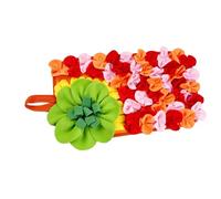 Attractive small animal pet feeding board with flower design, promotes natural feeding behavior, washable training tool, small animal feeding pad