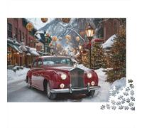 Attractive Sports Car Jigsaw Puzzle Educational Puzzle Game Suitable for Home Decoration Relatively Difficult 300pcs (40x28cm)