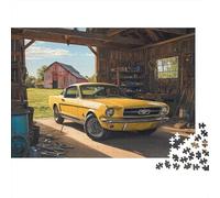 Attractive Sports Car Jigsaw Puzzles Moderately Challenging Ideal for Decorative Display Perfect for Passing The Time 300pcs (40x28cm)