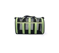 AttreX Cat Backpack Dog Carrier Bags Portable Pet Backpack Breathable Carrier Travel Outdoor Bag for Dogs Cats Packaging Carrying Pet Supplies (Color : Green, Size : S(35x22x22cm))