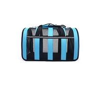 AttreX Cat Backpack Dog Carrier Bags Portable Pet Backpack Breathable Carrier Travel Outdoor Bag for Dogs Cats Packaging Carrying Pet Supplies (Color : Blue, Size : S(35x22x22cm))