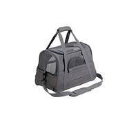 AttreX Cat Backpack Dog Carriers,Dog Carrier Bag Portable Dog Backpack with Mesh Small Pet Transport Bag Carrier for Dogs (Color : Gray, Size : M(44.5x25x28cm))