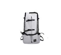 AttreX Cat Backpack Pet Dogs Backpack Outdoor Travel Puppy Medium Dog Backpack for Small Dogs Breathable Walking Cycling Carrier Bags Accessories (Color : Gray, Size : Medium)