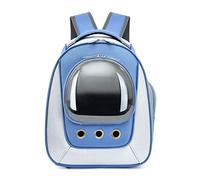 AttreX Pet Bag Pet Cat Backpack, Pet Dog Backpack, Big Bubble Space, Small Dog Outdoor Handbag Pet Carrier (Blue)