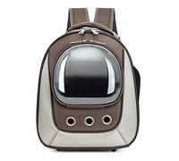 AttreX Pet Bag Pet Cat Backpack, Pet Dog Backpack, Big Bubble Space, Small Dog Outdoor Handbag Pet Carrier (Pink)