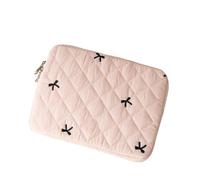 Attria Cute Bow Graphic Carrying Laptop Bag Y2K Preppy Laptop Sleeve Case Bag Kawaii Pad Computer Protect Case Pouch (15-15.6 inch,Pink)