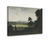 Attrib. Philip Hugh Padwick ROI RBA (1876 1958) Oil, As The Sun Rises Original Vintage Antique Artwork Poster Print Decorative Painting Canvas Wall Art Living Room Posters Bedroom Painting 16x24inch(4
