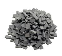 Attuslla 1:35 Scale Mini Bricks, Realistic Miniature Clay Bricks for Diorama, Garden Railway, Architecture Model Building Supplies, Gray, 840 PCS