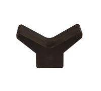 attwood 11201-1 Boat Trailer Rubber Bow 3x3 Y-Stop, Black