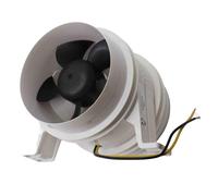 Attwood 1749-4 Turbo 4000 Series II In-Line Blower, For 4-Inch Interior Diameter Vent Hose, Water Resistant, 12-Volt