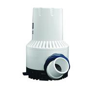 attwood 4730-4 Heavy Duty 1,700 GPH Fully Submersible Boat Bilge Pump, White Finish