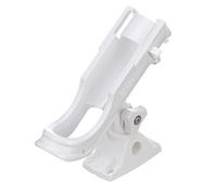 attwood 5009W4 Heavy-Duty Adjustable Rod Holder with Combo Mount, White Finish