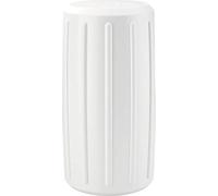 attwood 93534-1 Softside UV-Resistant Marine 15-Inch Round Corner Dock Fender, White